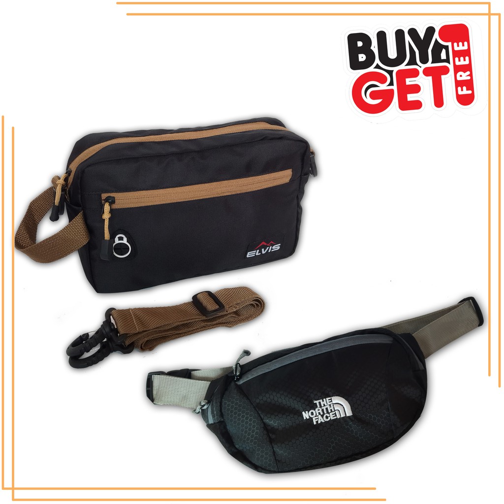 Tas Slempang Slingbag Handbag Buy One Get One Waistbag Pouch Bag Buy 1 Get 1