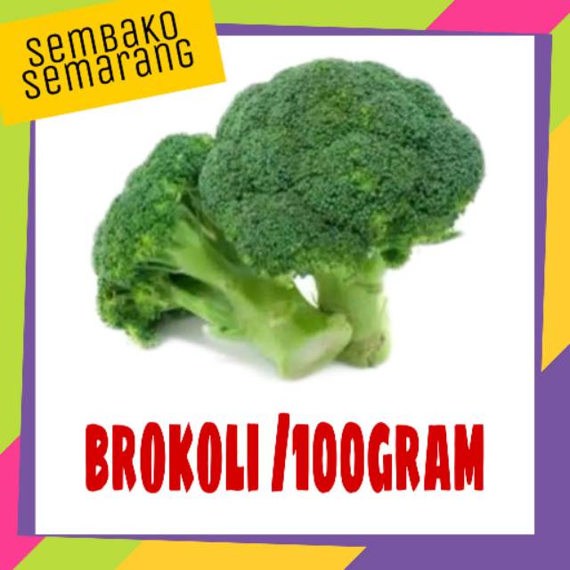 

Brokoli 100gram