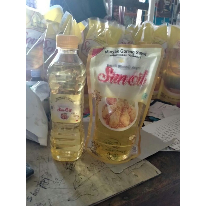MINYAK GORENG SUN OIL. BENING MAS DII MAS