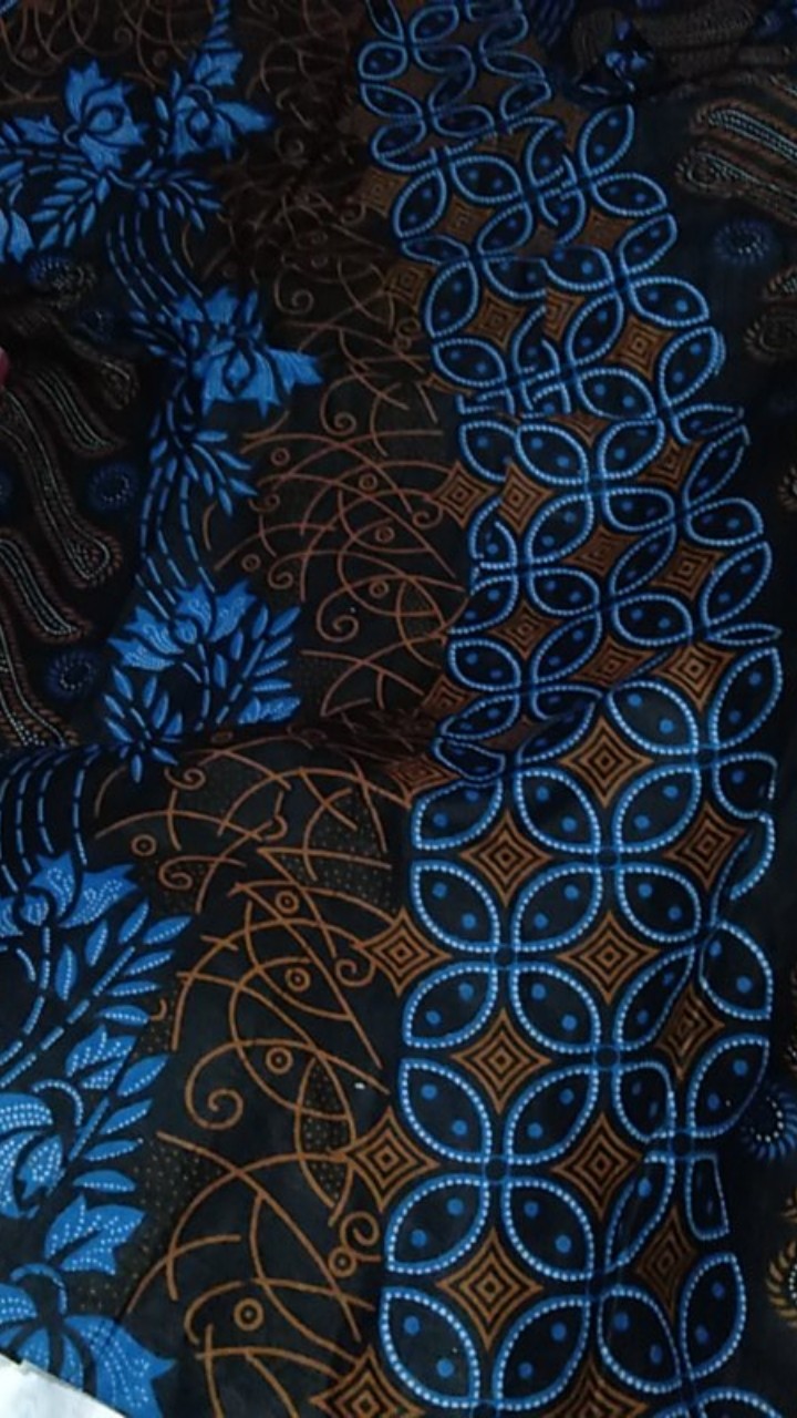 Batik Seragam || Maura Couple - Sania Ruffle Batik Couple Ori Ndoro Jowi Garansi Termurah Dnt