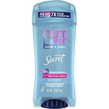 Secret Outlast Clear Gel Deodorant - PROTECTING POWDER (73g)