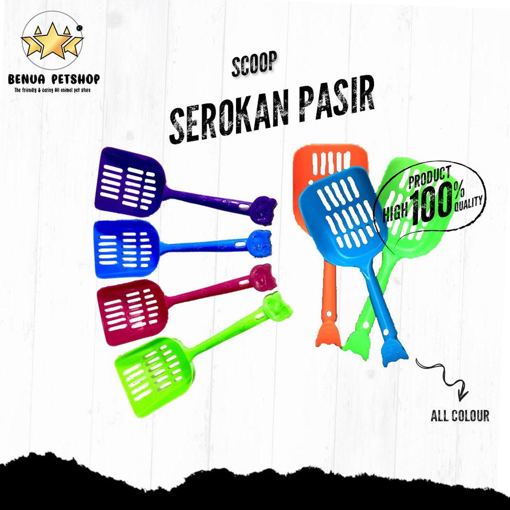 Serokan / Scoop Pasir PUP kucing ALL VARIAN