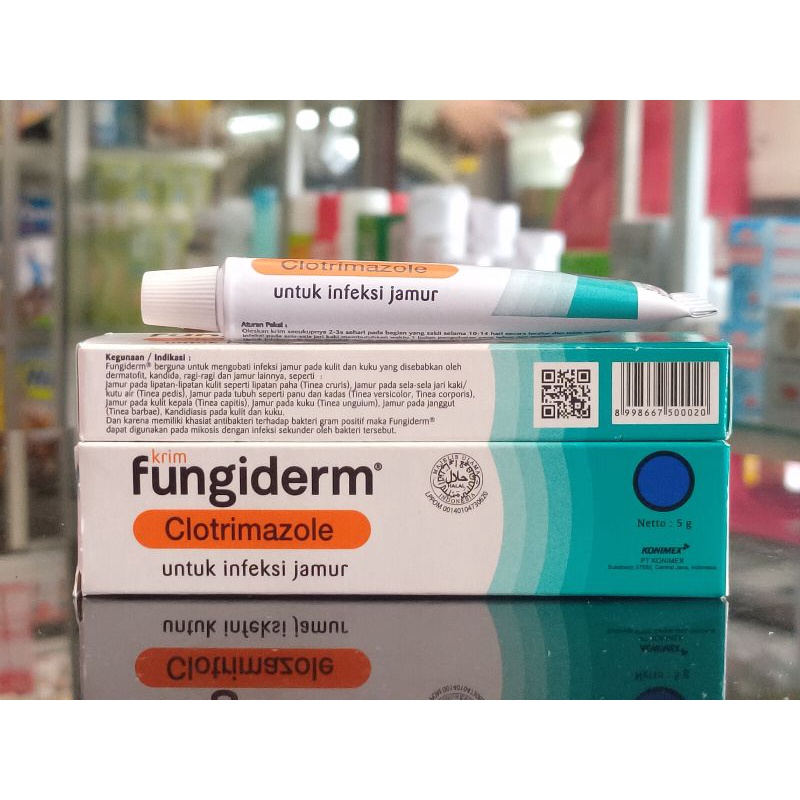 FUNGIDERM CREAM 5gr SALEP ANTI JAMUR