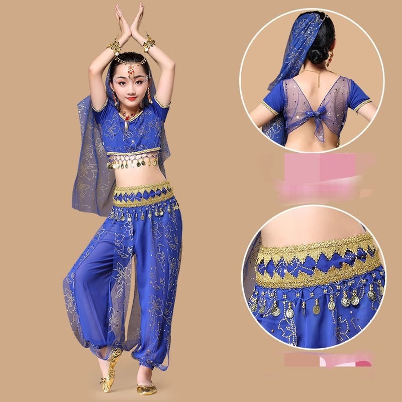 INDIA BELLY DANCE costume haloween kostum anak baju tari perut arabian
