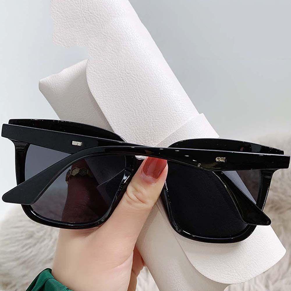 Mxbeauty Kacamata Bingkai Besar Keren Retro Oversized Street Shot Man Ladies UV400 Protection