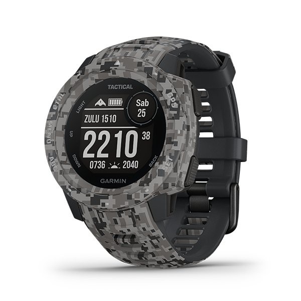 Garmin Instinct Tactical Camo Monterra Gray - Tam 2 Tahun