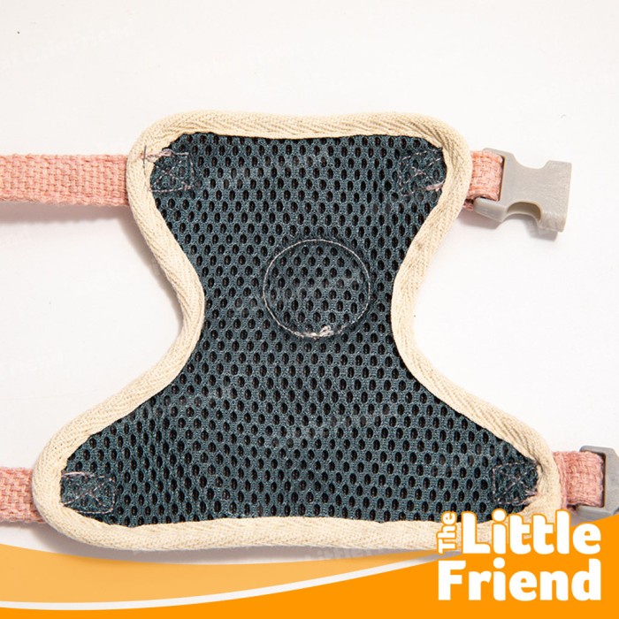 Leash Chest Harness Tali Tuntun Kucing Anjing BEAR MESH SOFT Premium