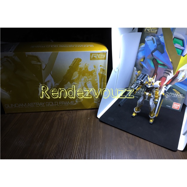 RG gundam astray gold frame 2nd second p bandai ori limited