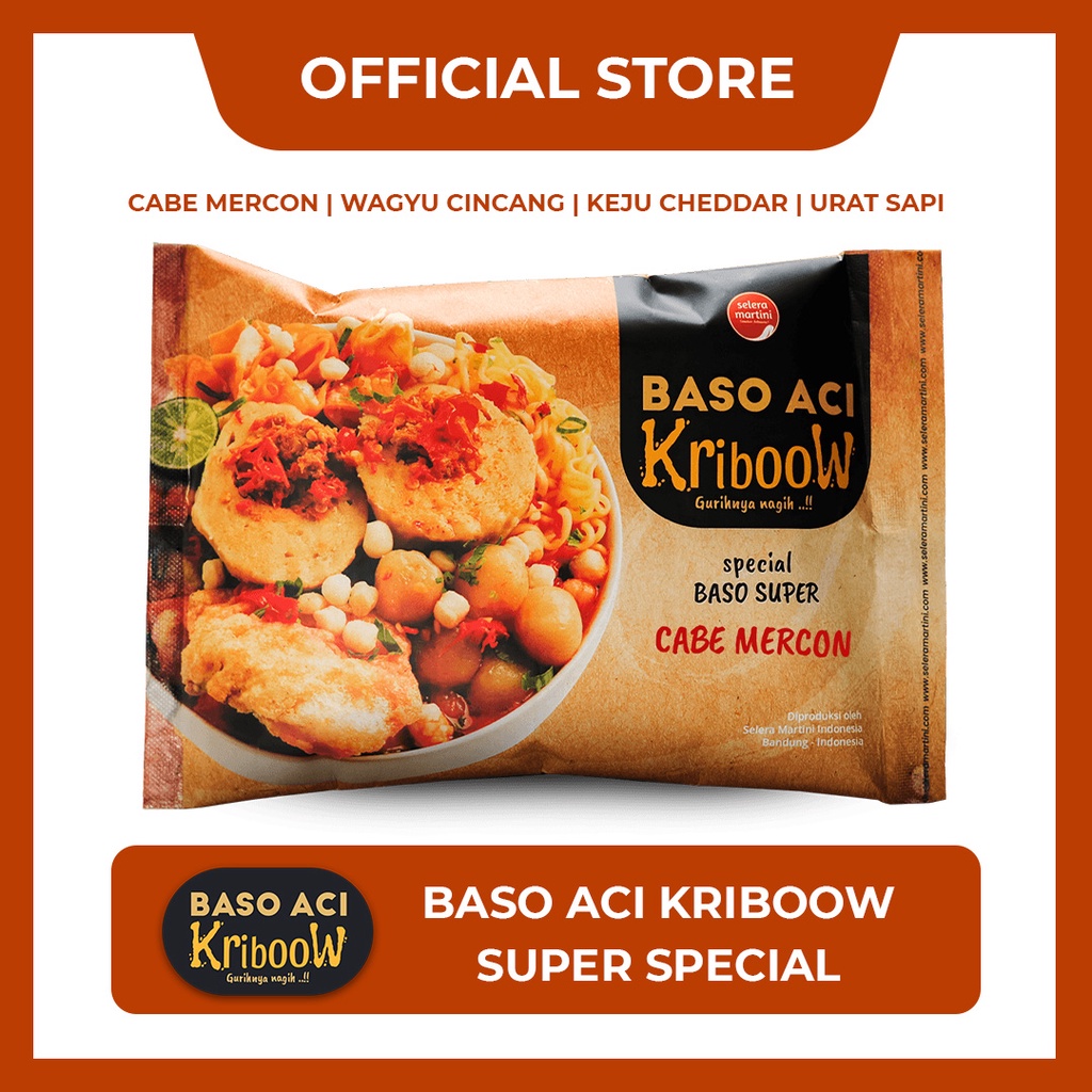 

Super Baso Aci Kriboow Boci Bakso