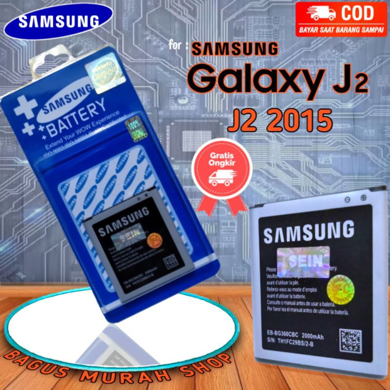 Baterai Original Samsung J2 / J200 / J2 2015 / Core Prime Battery Batre CORE PRIME G360 GALAXY J2