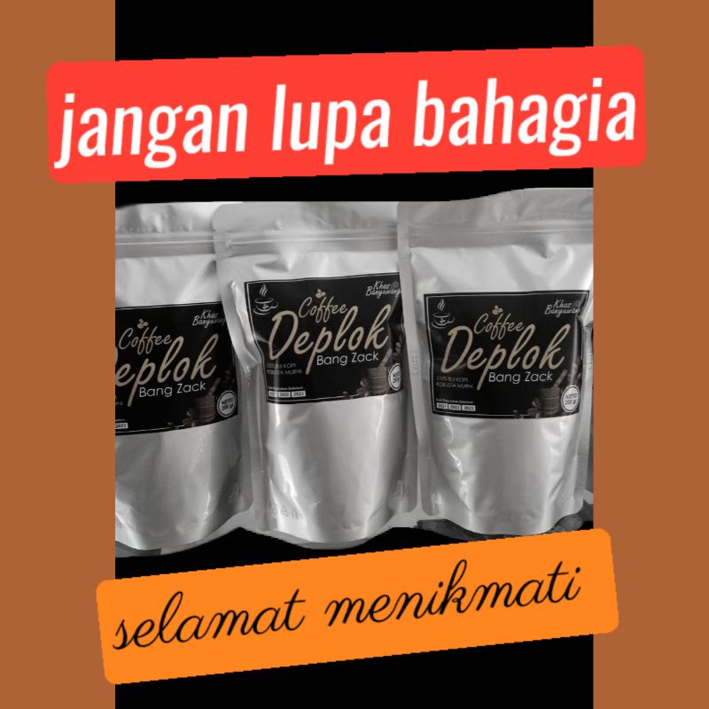 

kopi robusta khas Banyuwangi (kopi deplok bang Zack)