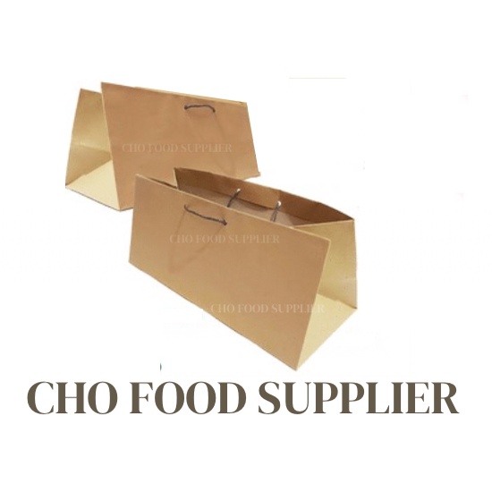 

TAS PAPER BAG BROWN BROWNISE 33x15 1 LUSIN