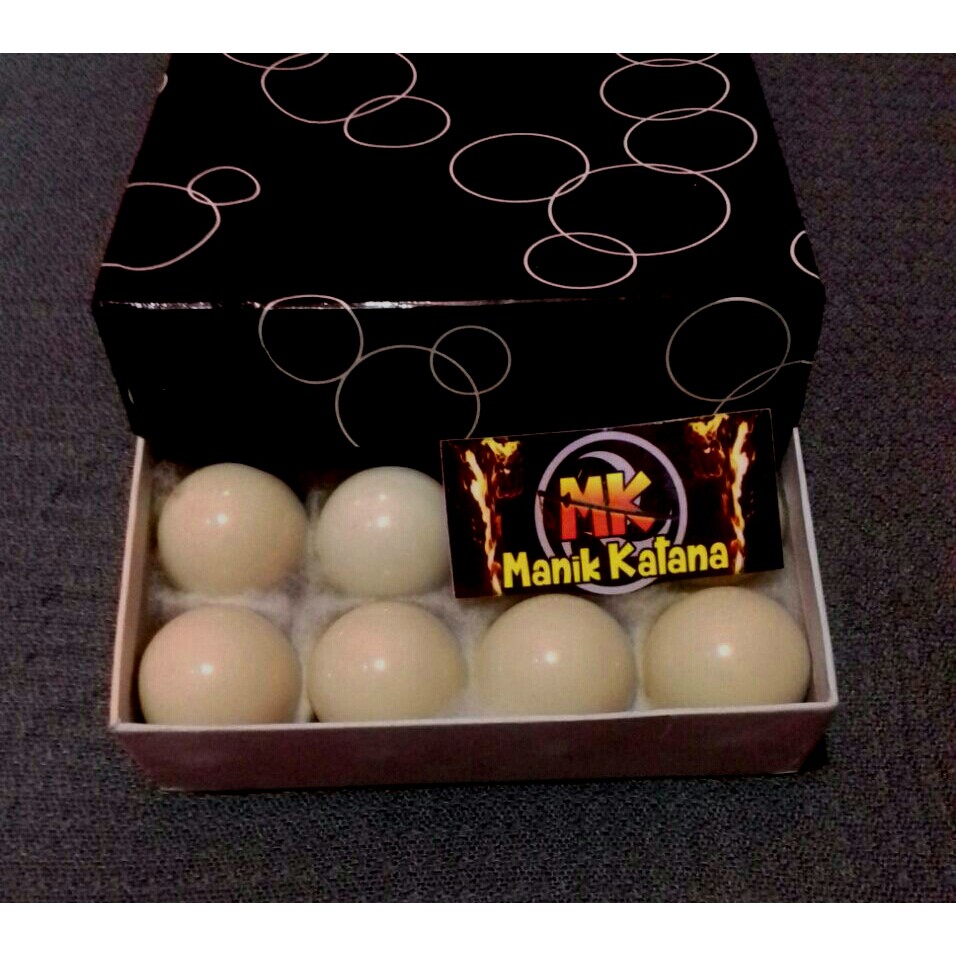Gaco Biliard Untuk Bola Kecil Billiard Cue Ball Bola Putih 44.2mm Untuk Bola 1-15 Ukuran 47mm Keatas