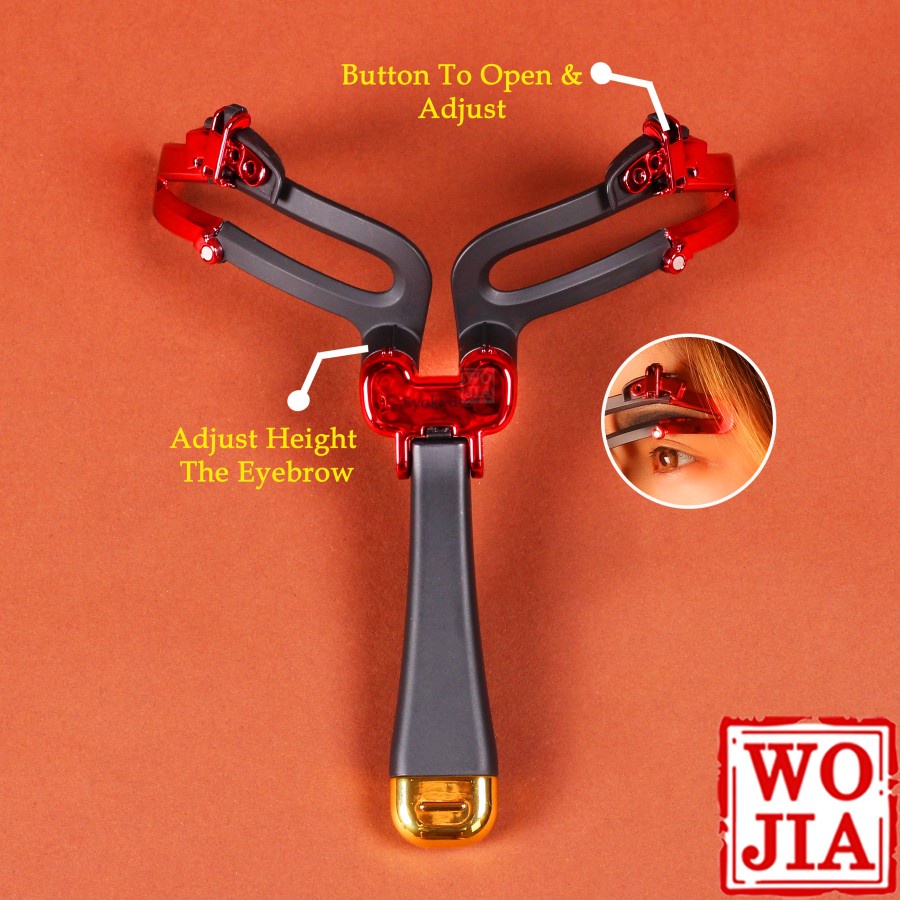 Cetakan Alis Syokyuto 3 Model Alat Adjustable Eyebrow Shapes Template