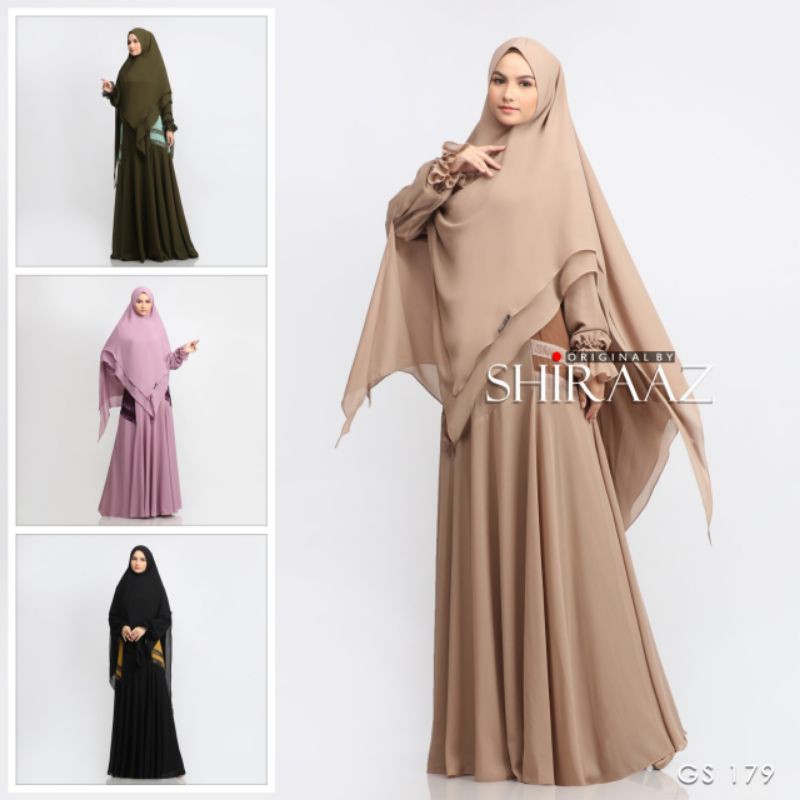 Gamis Set Syari Original By Shiraaz GS 179