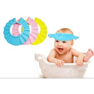 Topi Keramas Kancing / Shower Cap / Perlengkapan Bayi