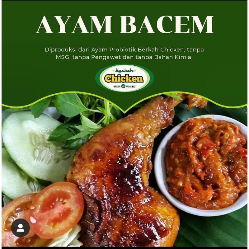 

AYAM BACEM