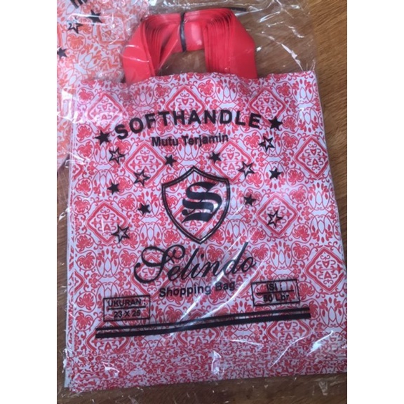 Softhandle Shopping Bag Batik 23x25 30×32 35×38 50lembar