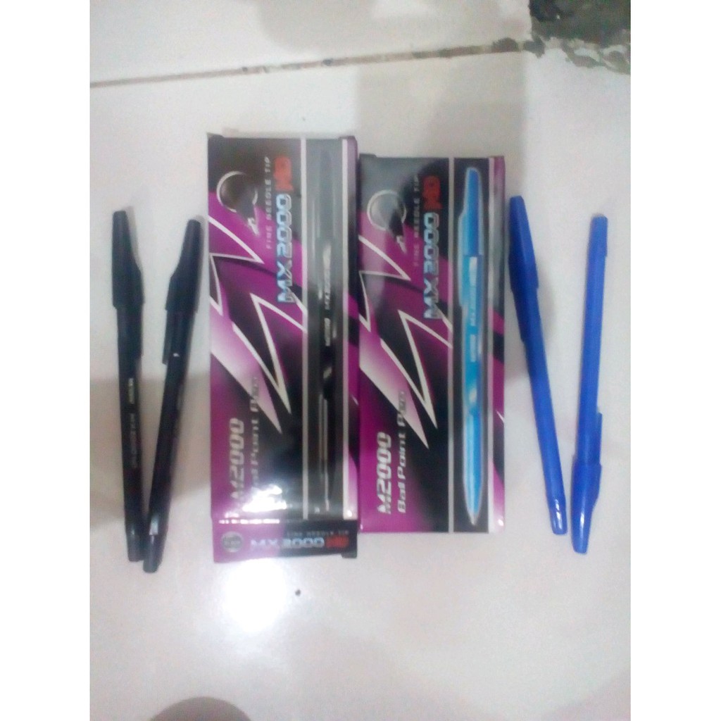 

Silakan Order Pen m200 lusinan biru dan hitam order min 2 lsn terakhir
