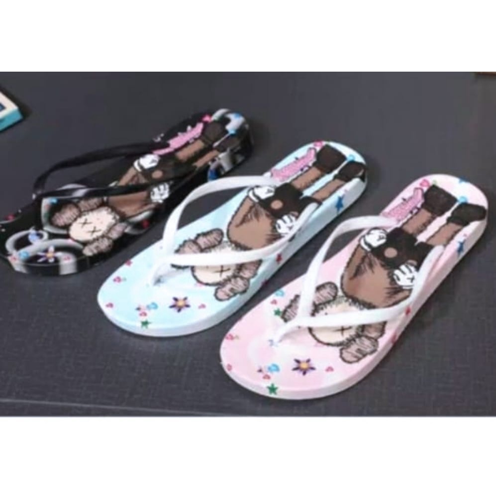 SANDAL jepit wanita slifer krakter mouse new