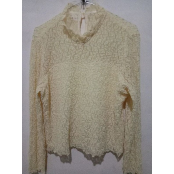 BLouse/top/atasan brukat import