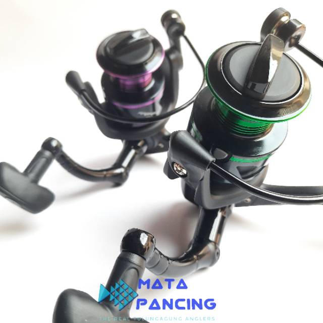 Reel pancing next arena II ukuran 1000 2000 4000 6000 aluminium spool dan putaran halus reel pancing laut dan air tawar