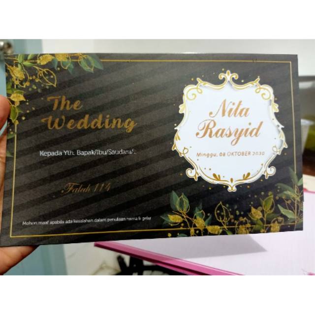 Blangko Undangan Falah 114 Harga Murah