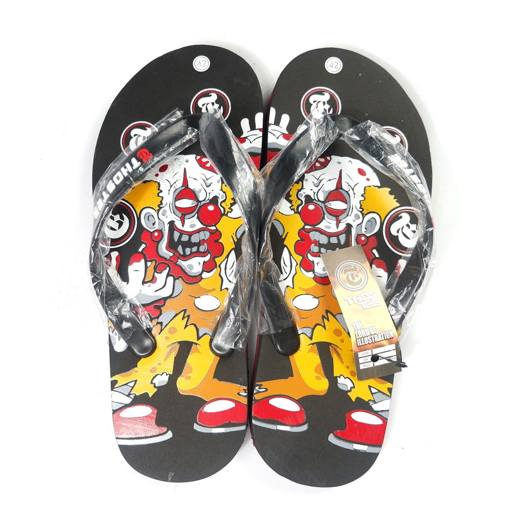 Sandal Jepit Pria Sandal Distro Thostee SSK 022 pusatmode1234