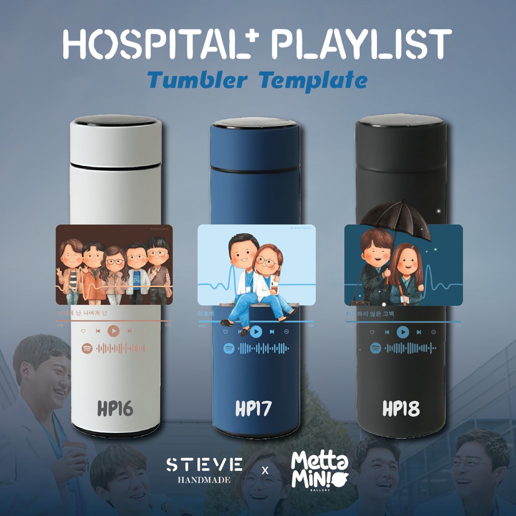 Tumbler Termos TM0331 – Hospital Playlist Theme [Steve x Mettamini]