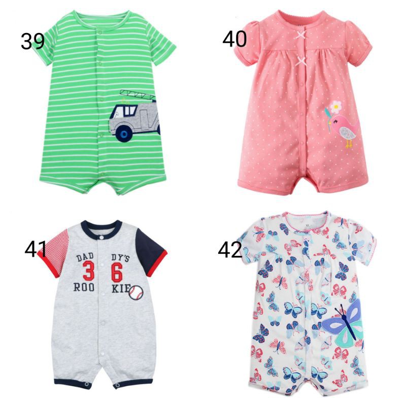 Carters Single Rompers / Romper Bayi / Baju Bayi Original
