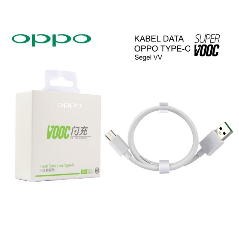 USB kabel data Oppo type C fast charging colokan tipe C usb cable