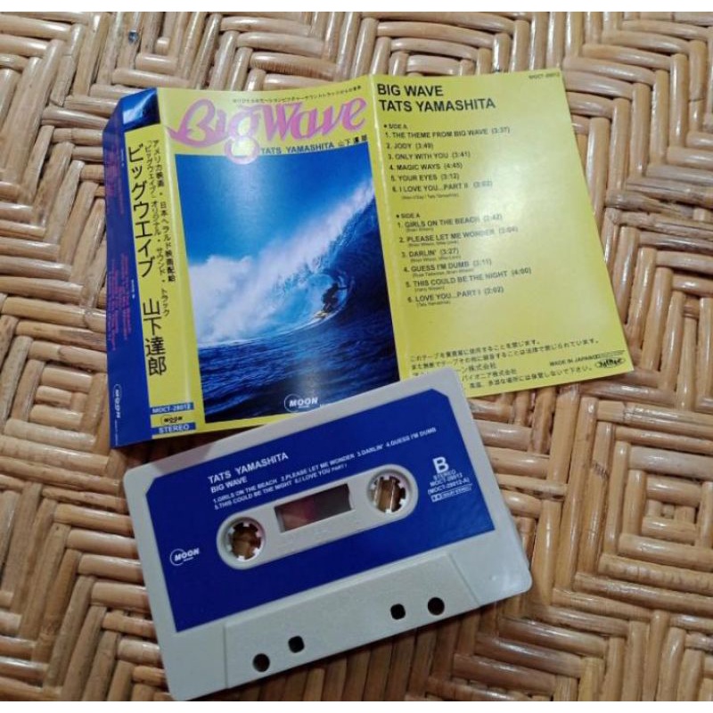 Kaset Tatsuro yamashita big wafe