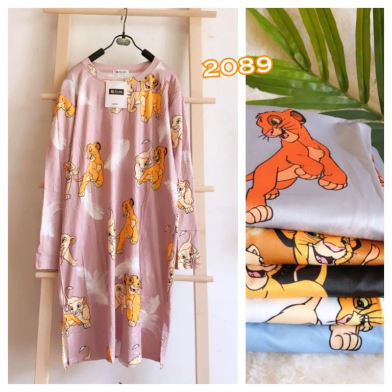 Tunik Kaos Tangan Panjang Lion King by L30