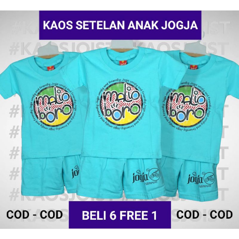 Kaos Anak Joist Oblong khas Jogja