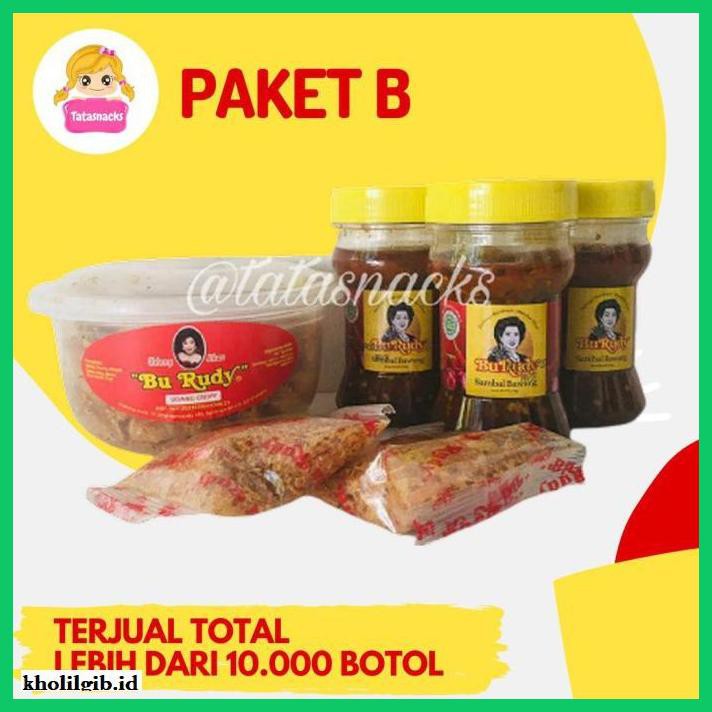 

Aneka-Sambal- Paket Sambal Bu Rudy B : 1 Udang + 3 Bawang -Pedeeeeeezzzzzzz.