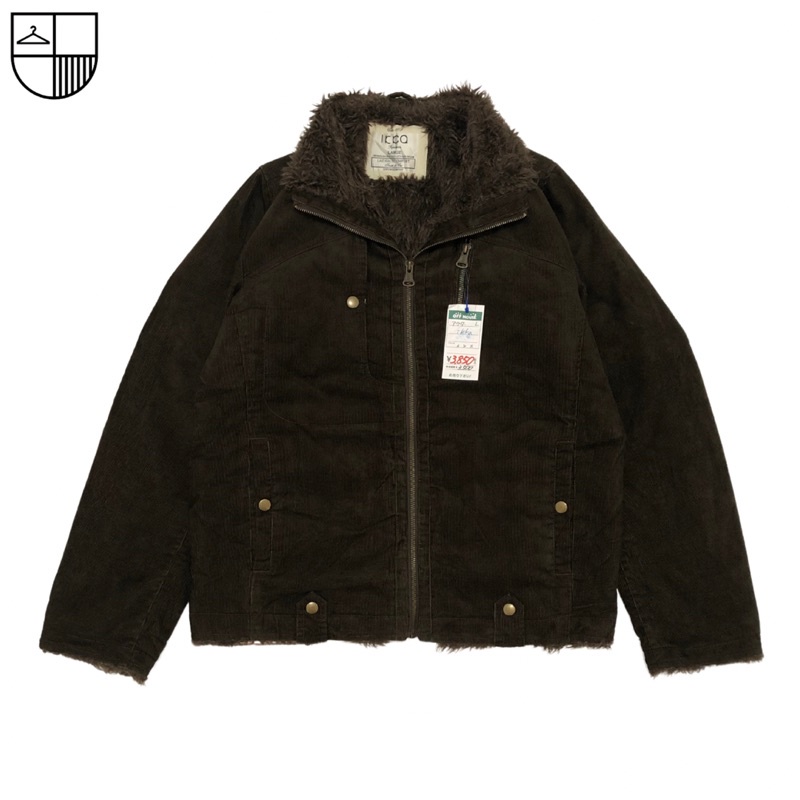 ikka corduroy sherpa jacket second