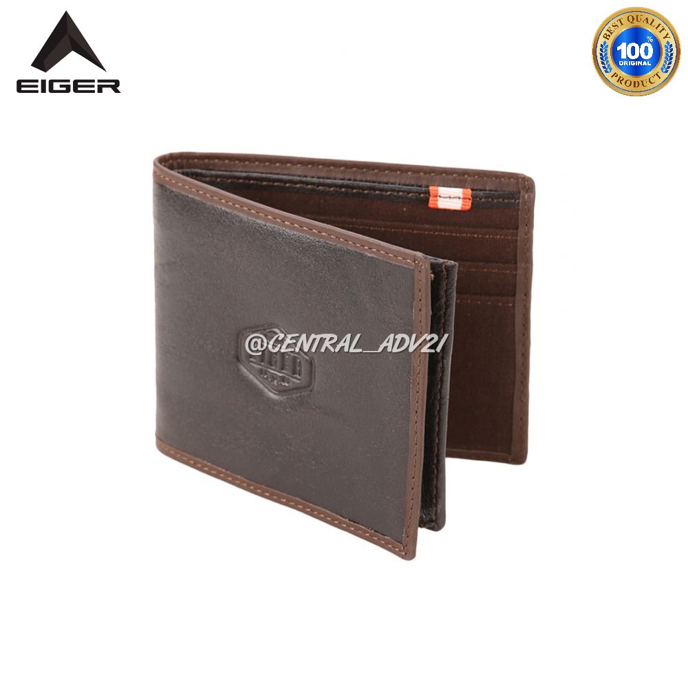 EIGER001 DOMPET PRIA KULIT LEATHERIAN WALLET|3772|BRW