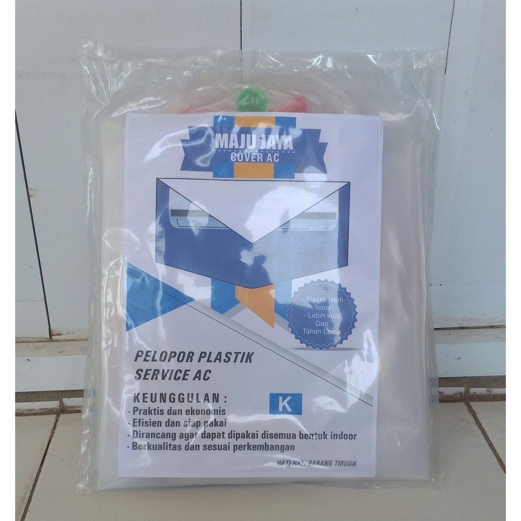 GROSIR PLASTIK CUCI AC 12PK SAMPAI 1PK MEREK maju jaya COVER AC