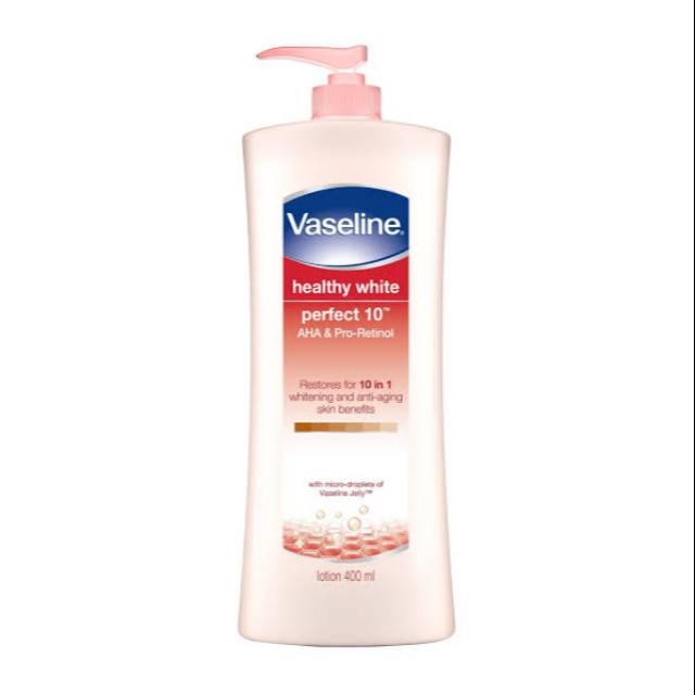 Vaseline Healthy Bright Perfect 10 Lotion 400ml