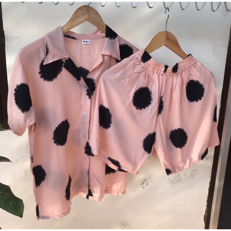 Baju tidur atau Piyama Wanita ukurn dewasa bahan rayon