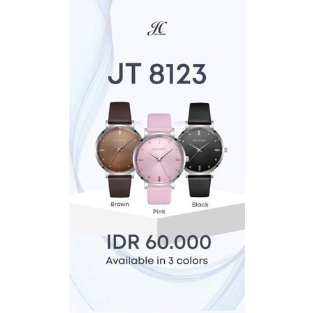 JAM TANGAN WANITA KODE JT 8123 JIMS HONEY