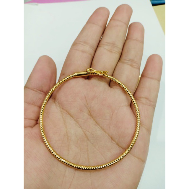 Terlaris Gelang tangan wanita gelang kroncong buka an gelang lapis emas gelang replika emas Limited!