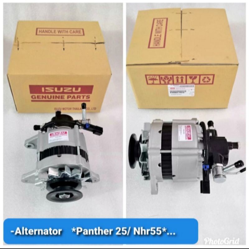 ALTERNATOR ASSY DINAMO AMPERE ISUZU PANTHER 2.5 2500CC  PANTHER TOURING ORIGINAL BERGARANSI 1 BULAN