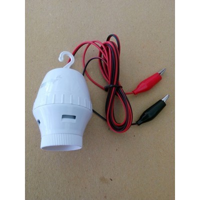 Fiting DC 12V AC 220V Inverter Aki Lampu PLC dan Lampu LED