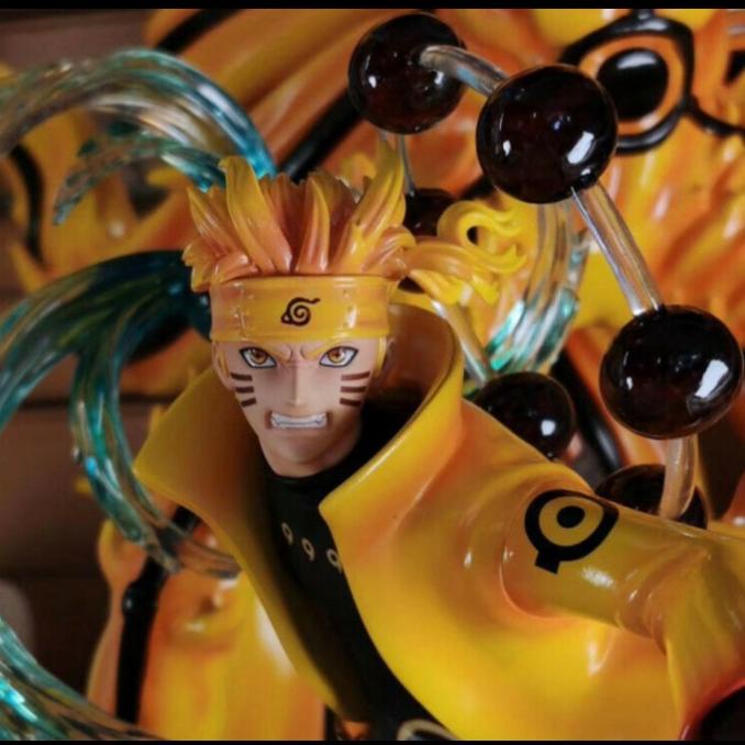 BEST SELLER NARUTO UZUMAKI KYUBI KURAMA MODE GK STUDIO KWS ACTION FIGURE STATUE 1 HAPPY SHOPING