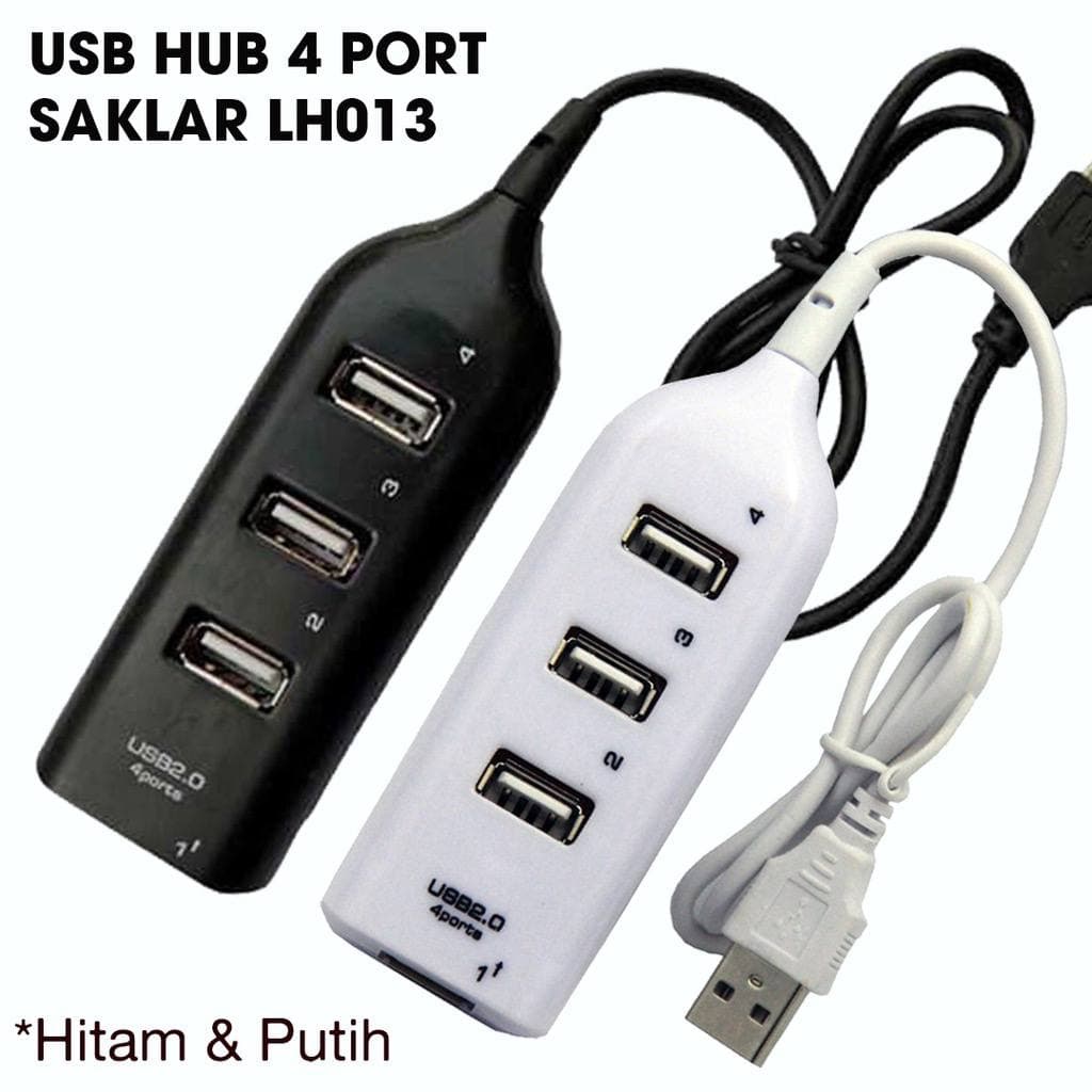 TGM - USB HUB 4 Port in 1 dalam 1 tempat 50 cm 4 output