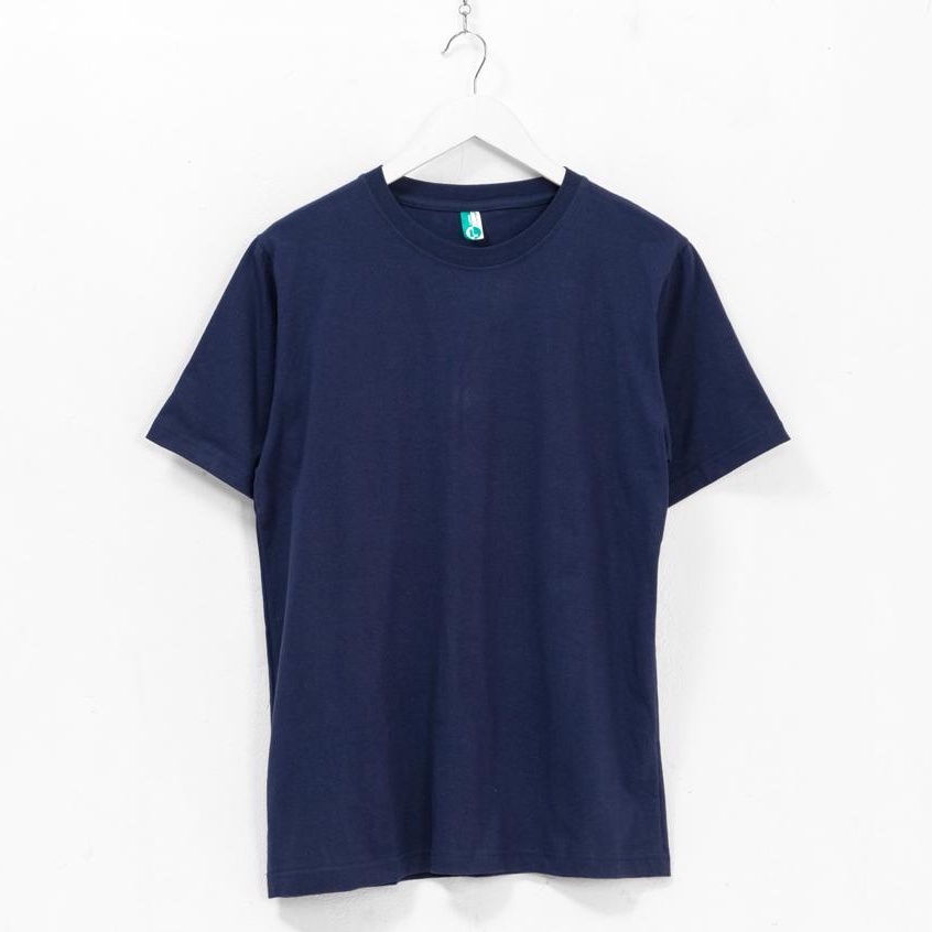 KAOS POLOS LENGAN PENDEK COTTON COMBED 30S-NAVY