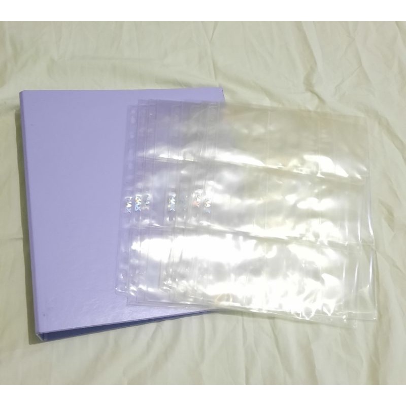 preloved binder A4 & sleeve