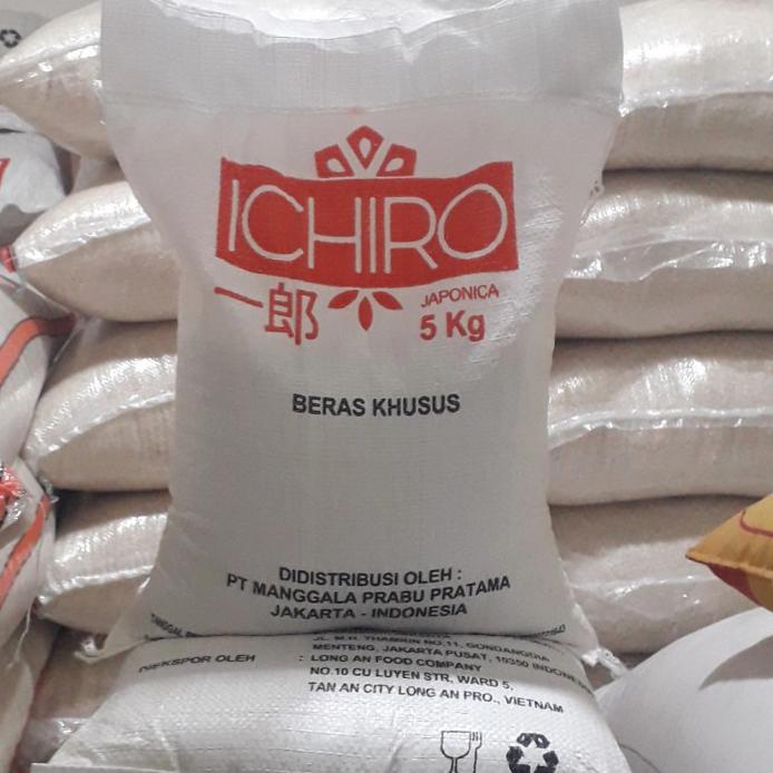 

BERAS JEPANG/JAPONICA/OKINIIRI 5KG REPACK - ICHIRO 5KG