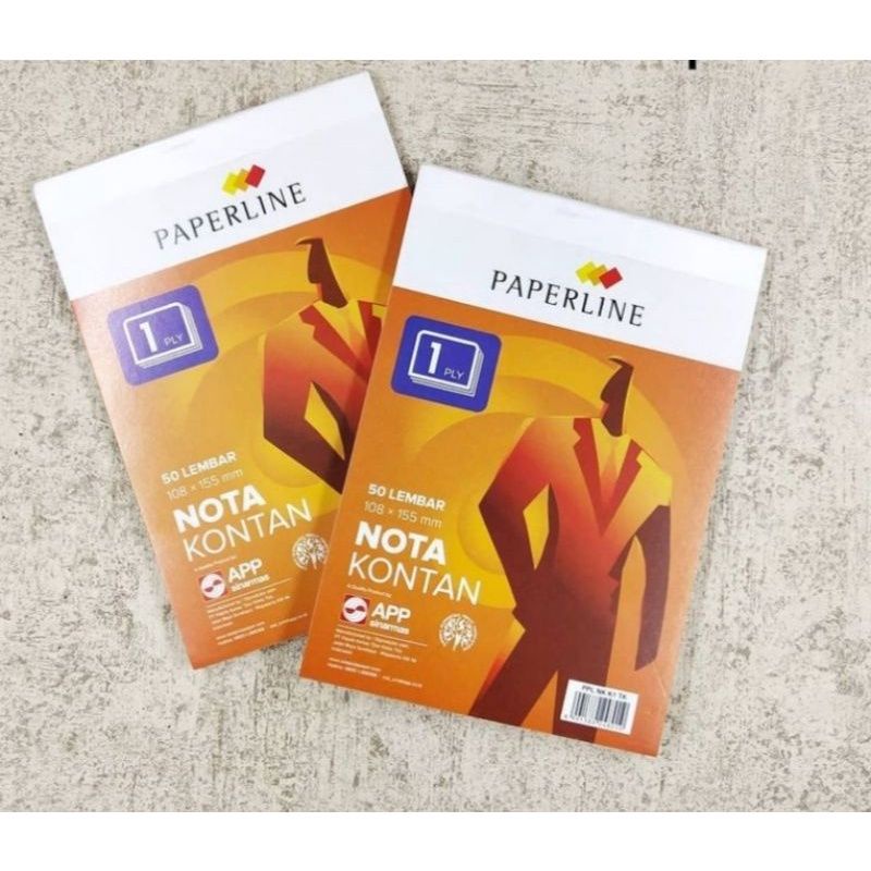 

Buku Nota Paperline 1 Ply/1 Rangkap (Harga Satuan)